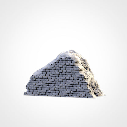 Ruined Castle | 3D printed wargaming terrain by Txarli Factory