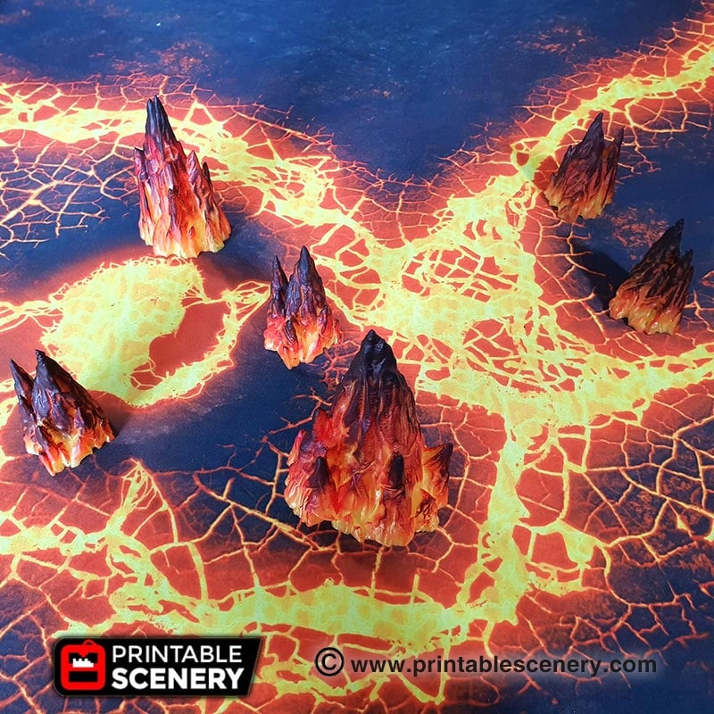 Tormented Plains Spikes - Large 1