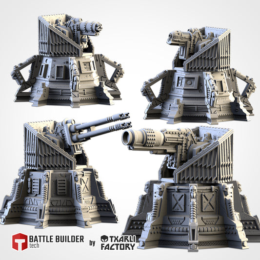 Sci-Fi Gun Turrets