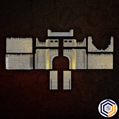 Gate House & Walls - Kingdom of Saxonia