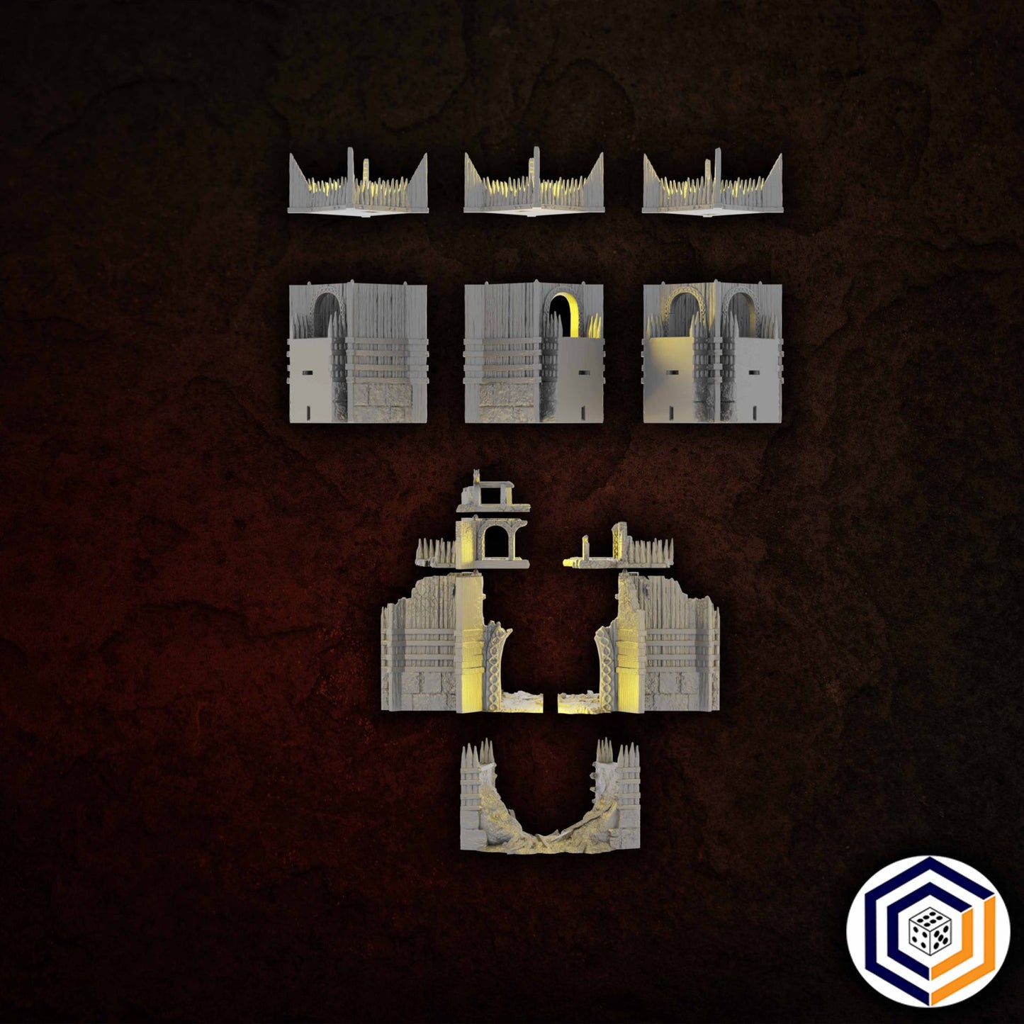 Gate House & Walls - Kingdom of Saxonia