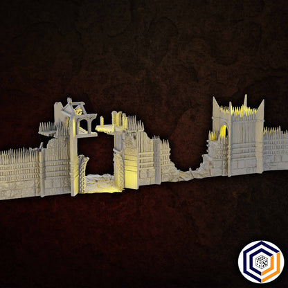 Gate House & Walls - Kingdom of Saxonia