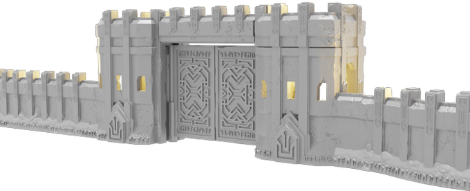 Gate & Walls - Kingdom of Durak Deep