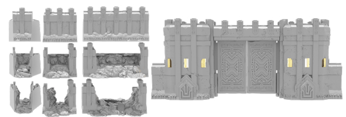 Gate & Walls - Kingdom of Durak Deep