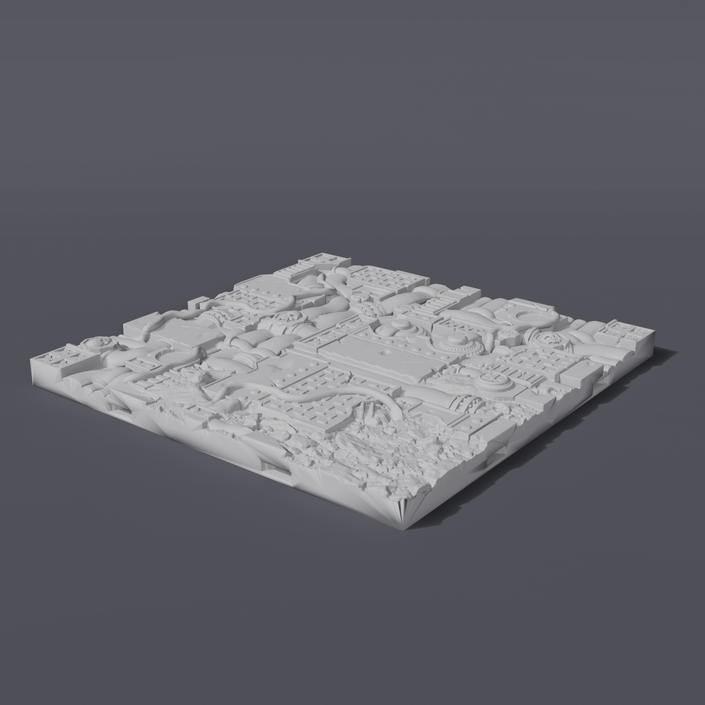 Battlezone Mars - Floor Tiles - Industrial Corner