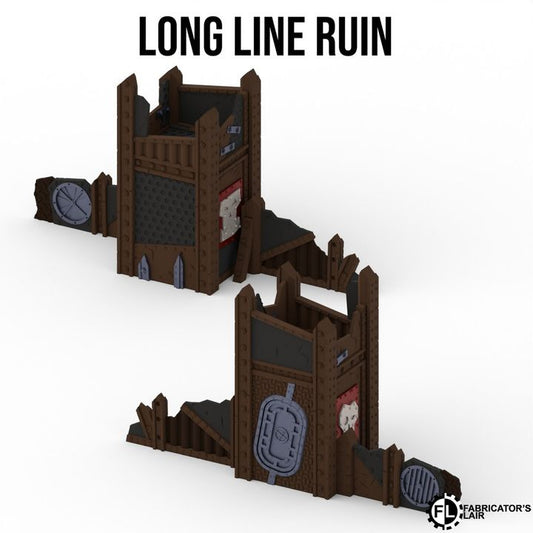 Foldable Terrain 11th Ed - Greenskin - Long Ruin