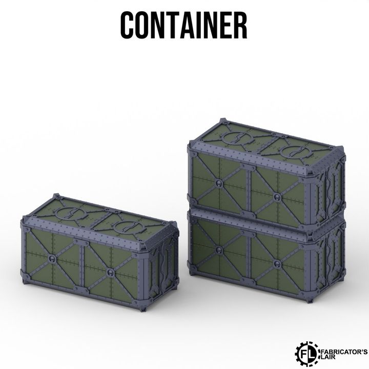 Foldable Terrain 11th Ed - Armored - Single Container
