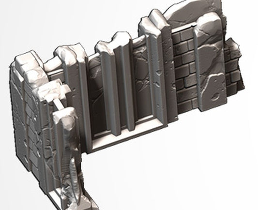 11th Edition Classic Ruins - Short Wall Set 1