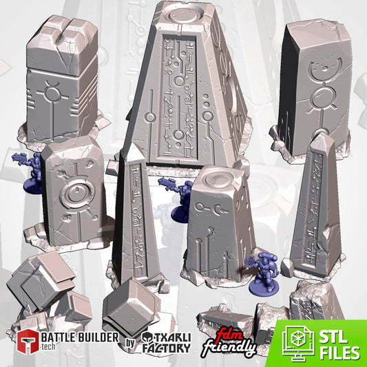 Xenos Monoliths - Full Set