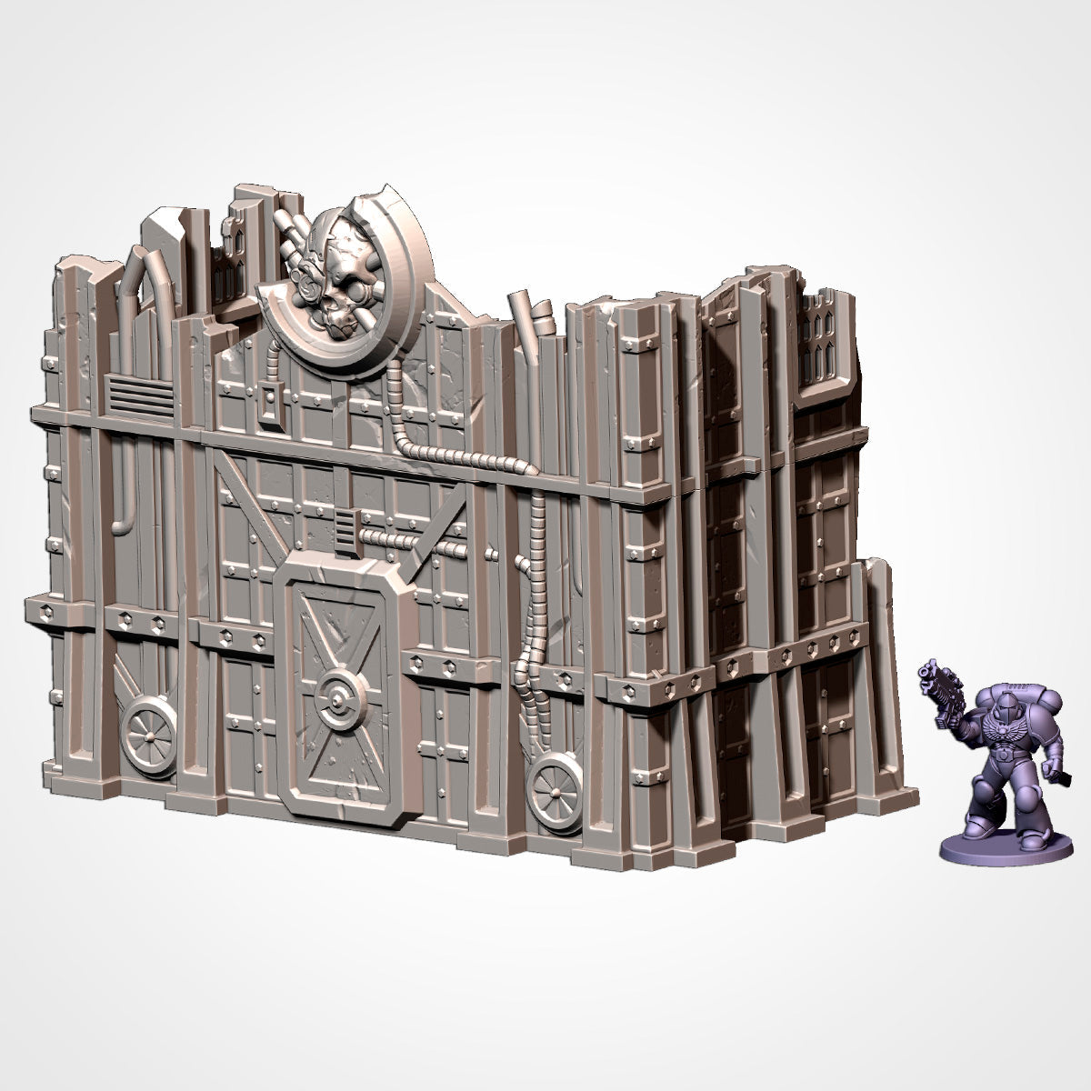 Industrial Ruins - Large C Ruin