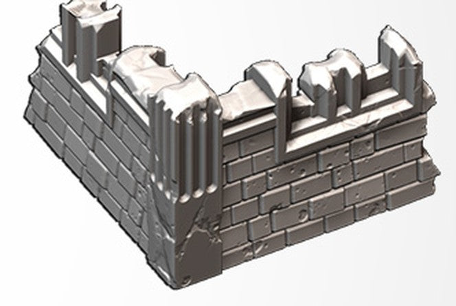 11th Edition Classic Ruins - Short Wall Set 1