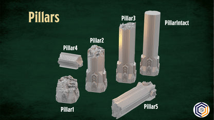 Dwarven Outskirts - Pillars