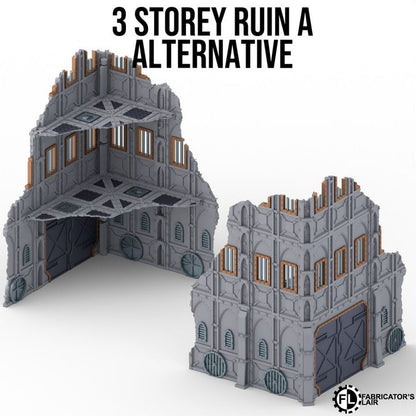 Foldable Terrain 11th Ed - Armored - Full Set