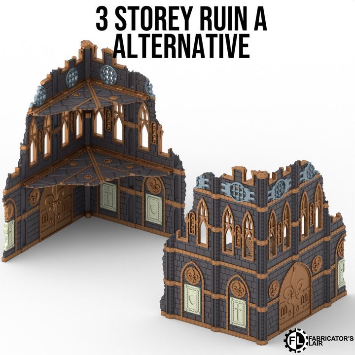 Foldable Terrain 11th Ed - Battle Sister - Full Set