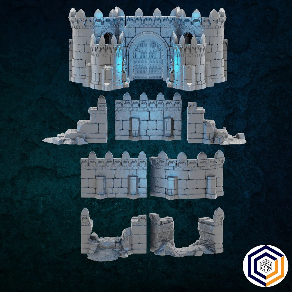 Kingdom of Tor Ithilas - Walls and Gates - Broken Straight