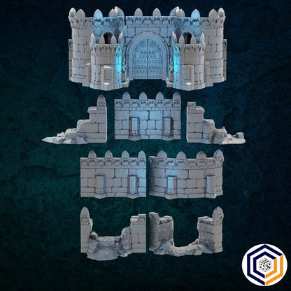 Kingdom of Tor Ithilas - Walls and Gates - Broken Corner
