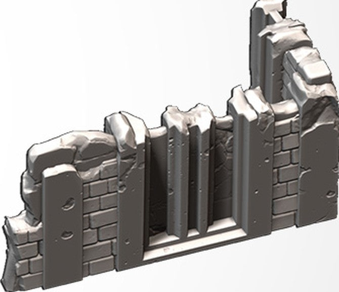 11th Edition Classic Ruins - Short Wall Set 1
