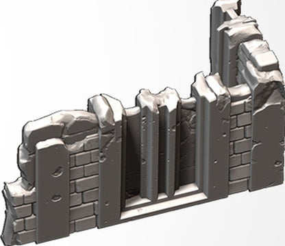 11th Edition Classic Ruins - Short Wall Set 1