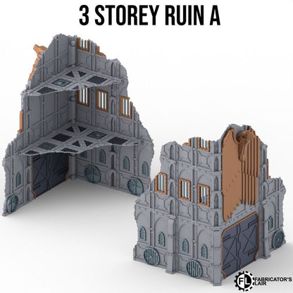 Foldable Terrain 11th Ed - Armored - Full Set