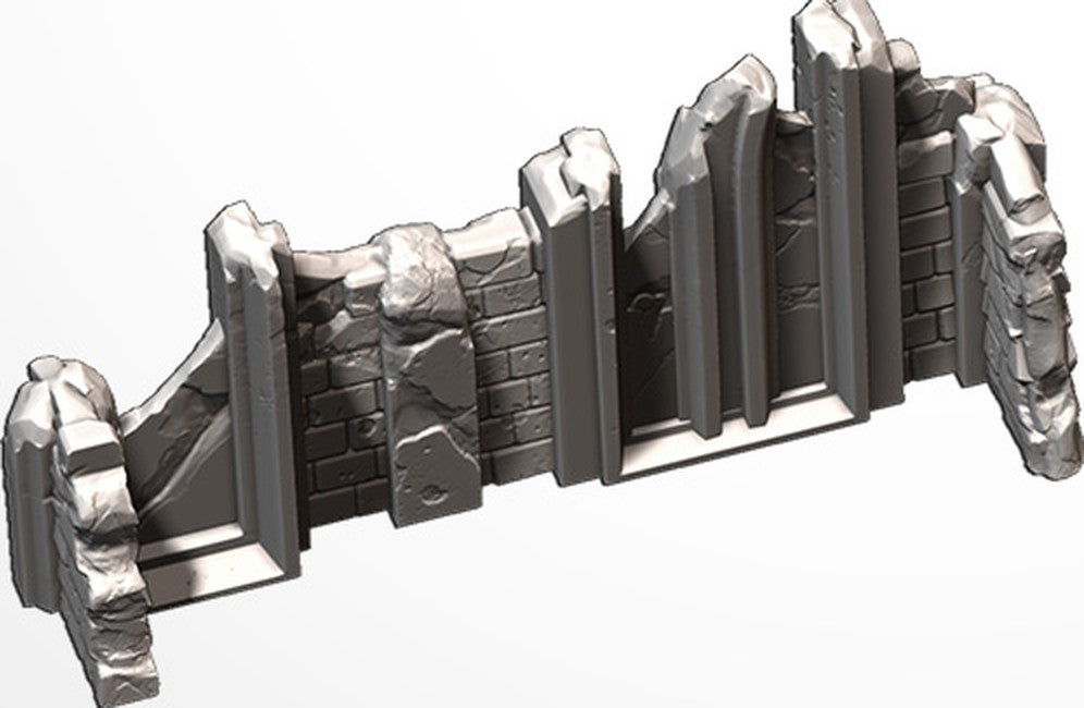 11th Edition Classic Ruins - Short Wall Set 2