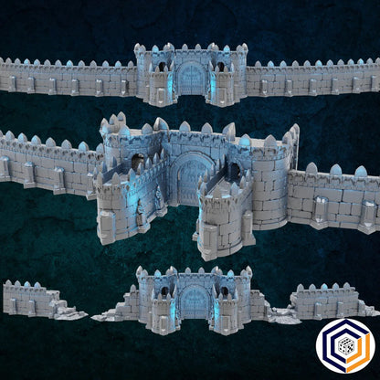 Kingdom of Tor Ithilas - Walls and Gates - Broken Right