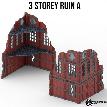 Foldable Terrain 11th Ed - Industrial - Full Set
