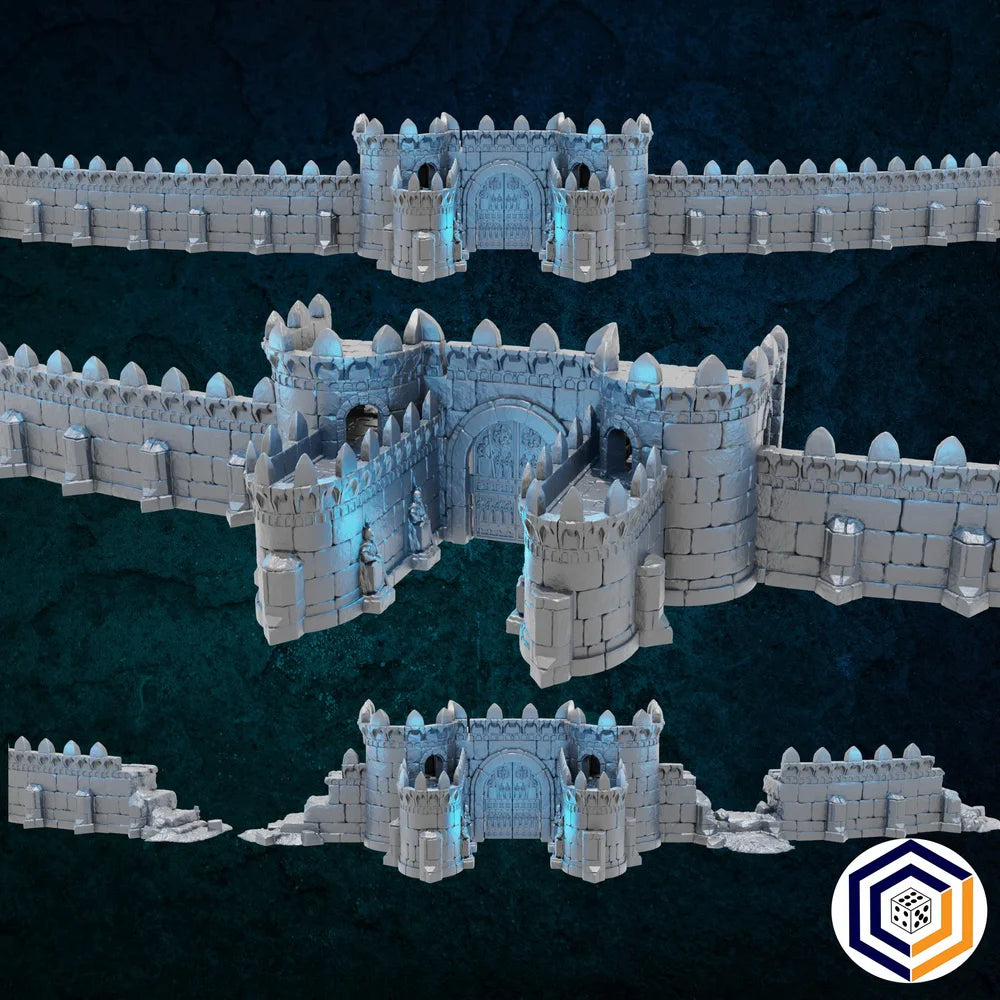 Kingdom of Tor Ithilas - Walls and Gates - Broken Straight