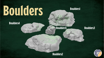 Seat of the Wildlands - Boulders