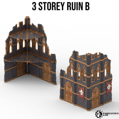 Foldable Terrain 11th Ed - Battle Sister - Full Set