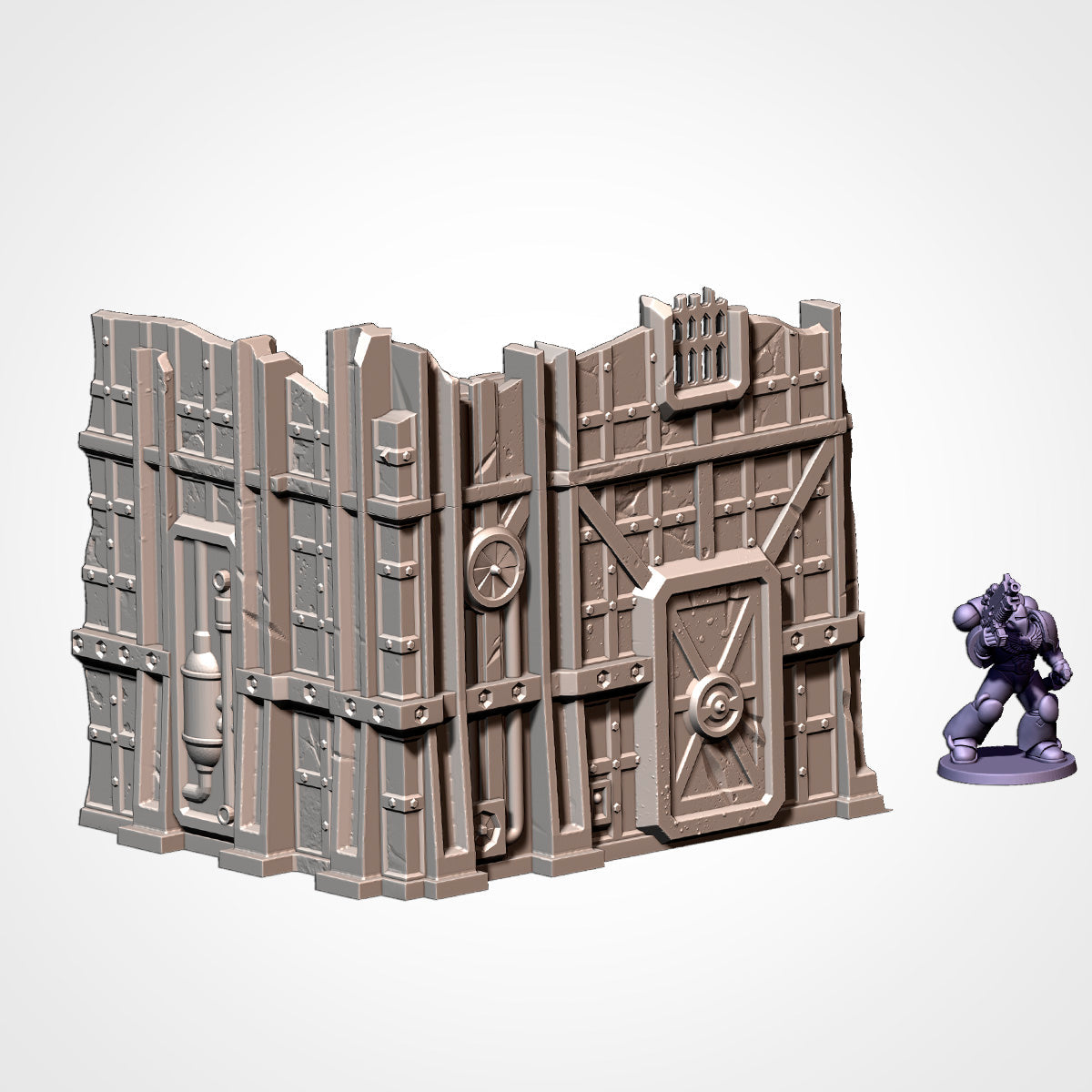 Industrial Ruins - Medium Ruin Left