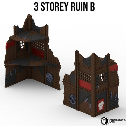 Foldable Terrain 11th Ed - Greenskin - Full Set