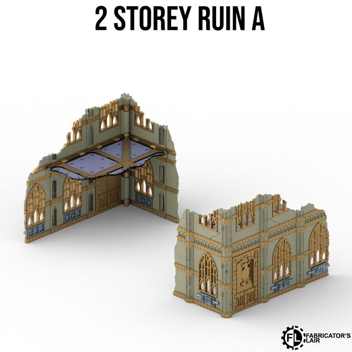 Foldable Terrain 11th Ed - Gothic - Full Set