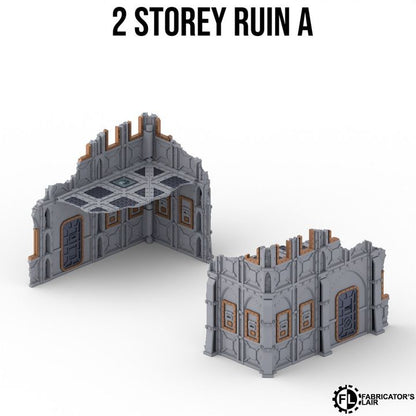 Foldable Terrain 11th Ed - Armored - Full Set