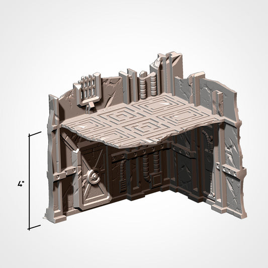 Industrial Ruins - Medium Ruin Left