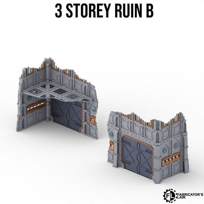 Foldable Terrain 11th Ed - Armored - Full Set