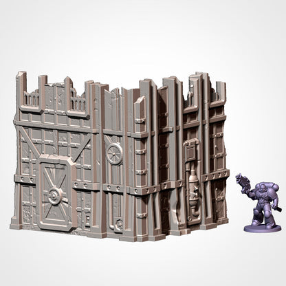 Industrial Ruins - Medium Ruin Right