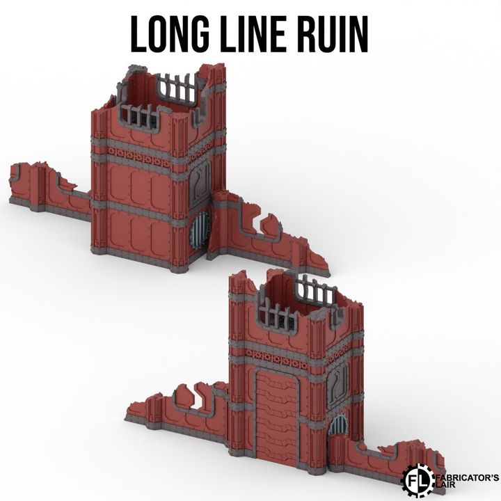 Foldable Terrain 11th Ed - Industrial - Full Set