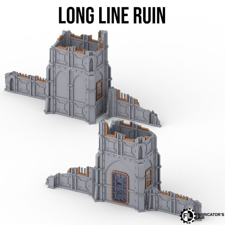 Foldable Terrain 11th Ed - Armored - Full Set