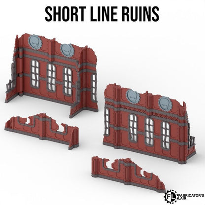 Foldable Terrain 11th Ed - Industrial - Full Set