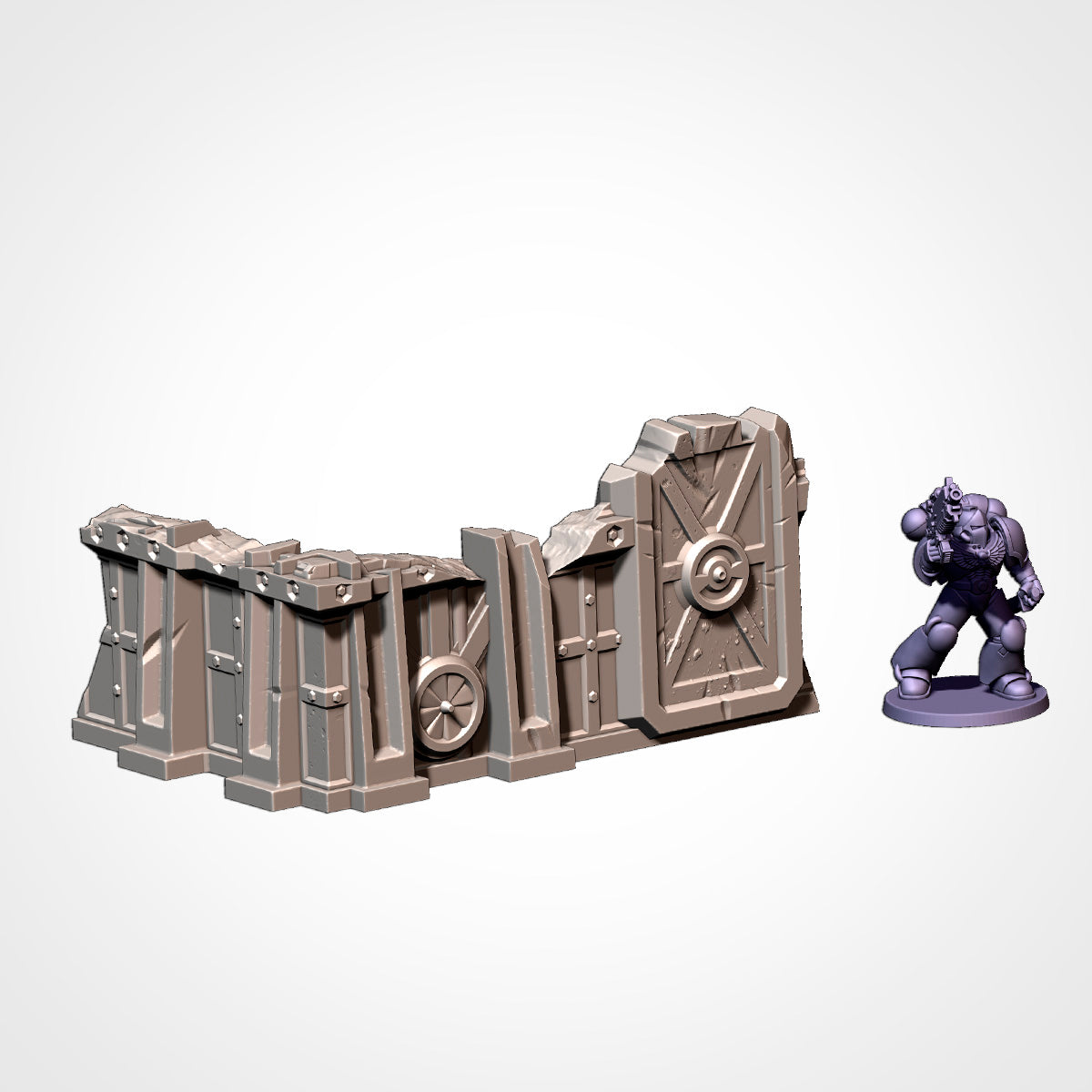 Industrial Ruins - Small Ruin Right
