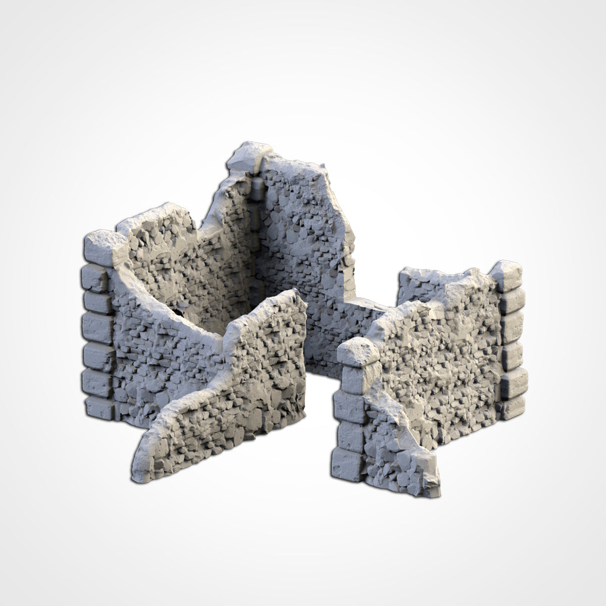Abandoned Town - Ruin Set