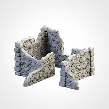 Abandoned Town - Ruin Set