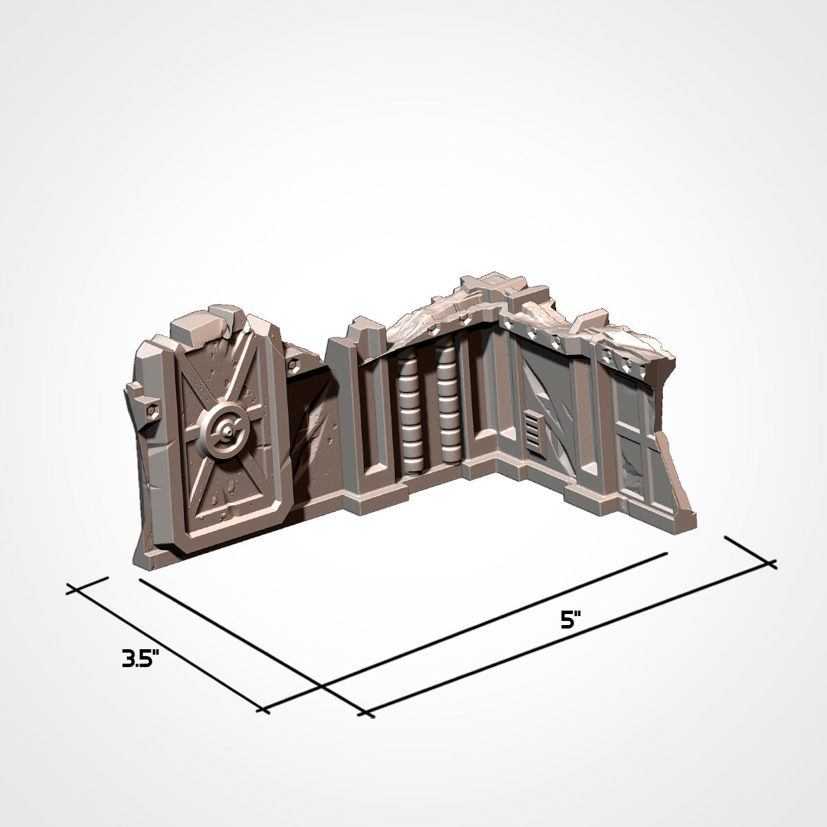 Industrial Ruins - Small Ruin Right