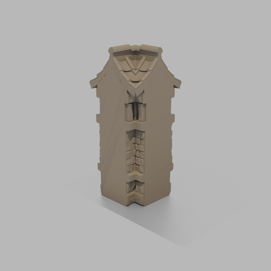 Sunrise Castle Inside Walls & Gate - L Shape