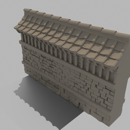 Sunrise Castle Inside Walls & Gate - Till (Wall)